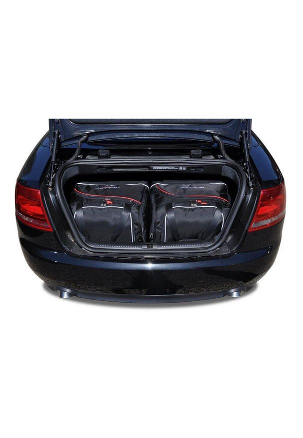 KJUST - Torby Do Bagażnika Audi A4 Cabrio 2005-2009 4Szt Kjust. Kolor: czarny. Styl: sportowy