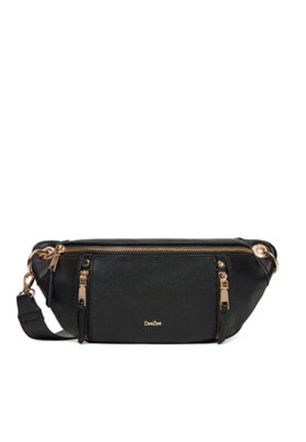 DeeZee Nerka DZE-L-002-07 Czarny. Kolor: czarny. Materiał: skóra