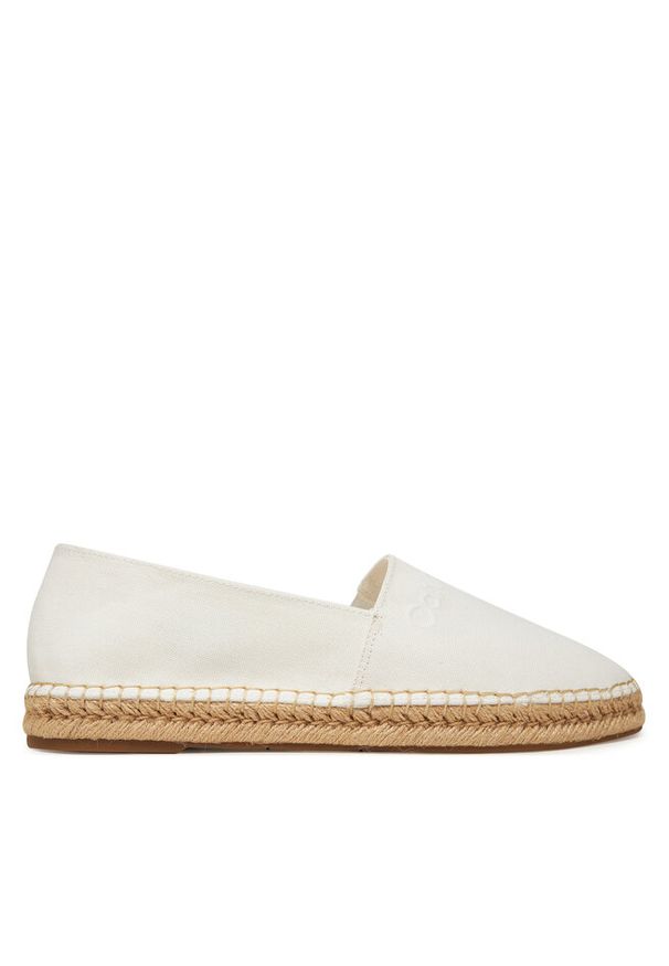 Espadryle Calvin Klein. Kolor: biały