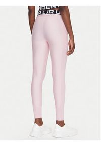 Under Armour Legginsy HeatGear 1388693 Różowy Slim Fit. Kolor: różowy. Materiał: syntetyk
