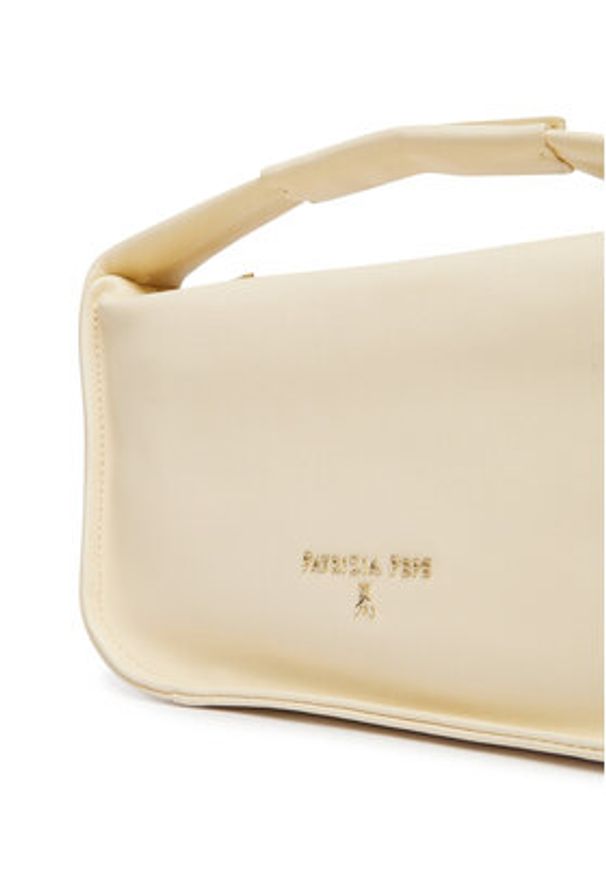 Patrizia Pepe Torebka 8B0316/L177-W405 Écru. Materiał: skórzane