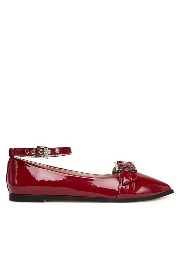 Baleriny Buffalo. Kolor: czerwony