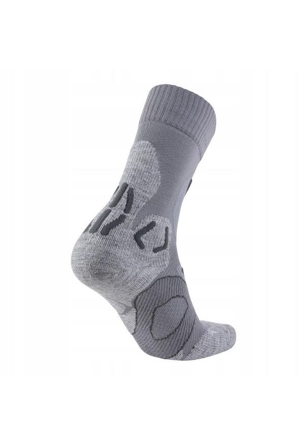 UYN - Skarpety trekkingowe damskie Uyn Cool Merino Trekking. Kolor: szary. Sport: turystyka piesza