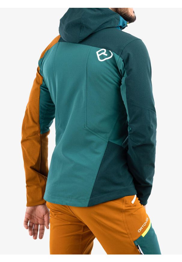 ORTOVOX - Kurtka softshell męska Ortovox Westalpen Softshell Jacket. Kolor: zielony. Materiał: softshell
