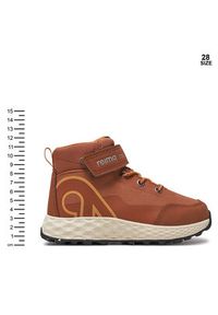Reima Trzewiki Hiipien 5400018B Brązowy. Kolor: brązowy. Materiał: skóra #7