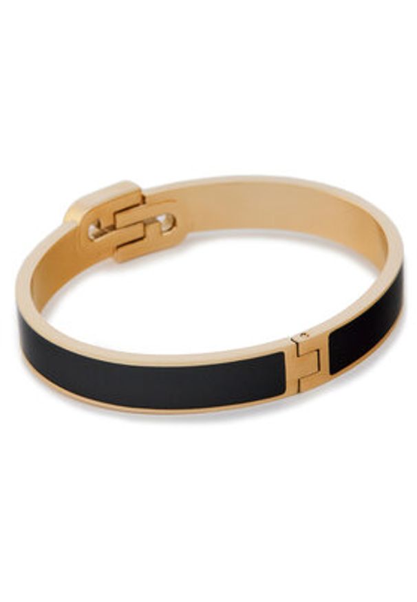 Furla Bransoletka Arch Double WJ00087-N79000-H7200-1-007-20-CN-L Czarny. Materiał: metalowe. Kolor: czarny