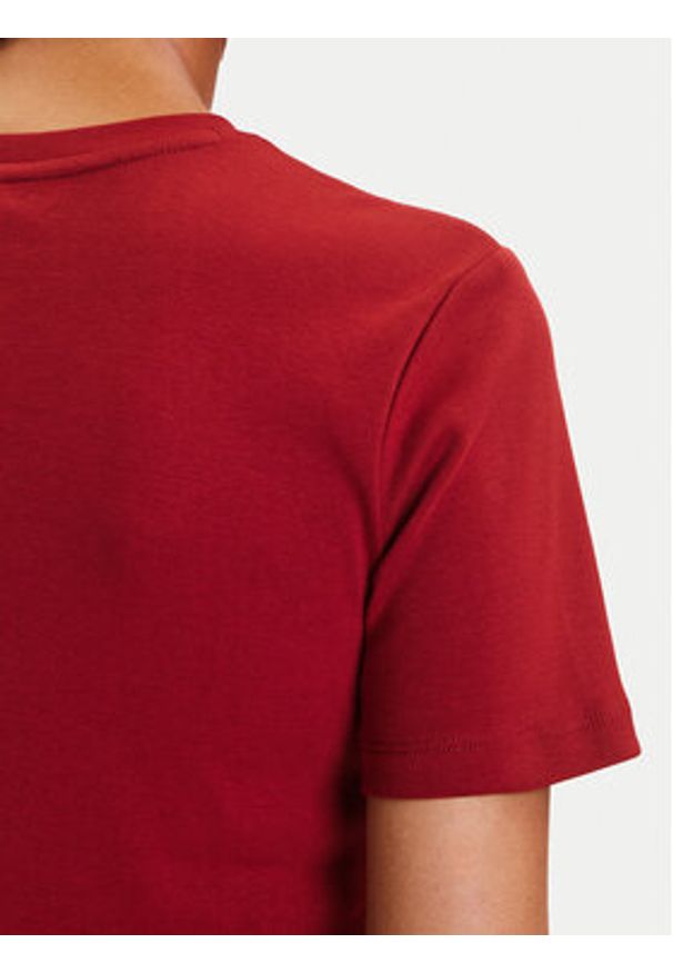 TOMMY HILFIGER - Tommy Hilfiger T-Shirt New Cody WW0WW40587 Czerwony Slim Fit. Kolor: czerwony. Materiał: bawełna