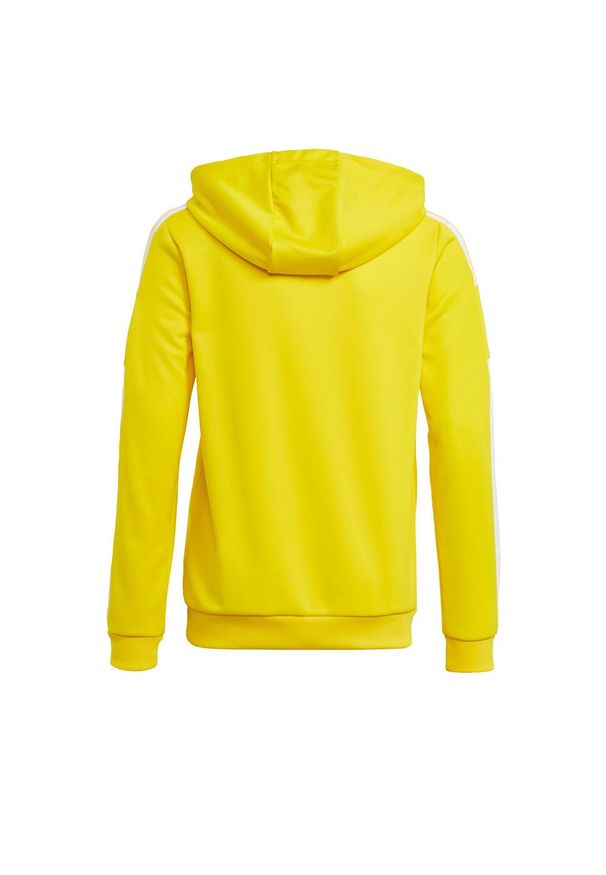 Adidas - Bluza piłkarska dla dzieci adidas Squadra 21 Hoody Youth. Kolor: żółty, biały, wielokolorowy. Sport: piłka nożna