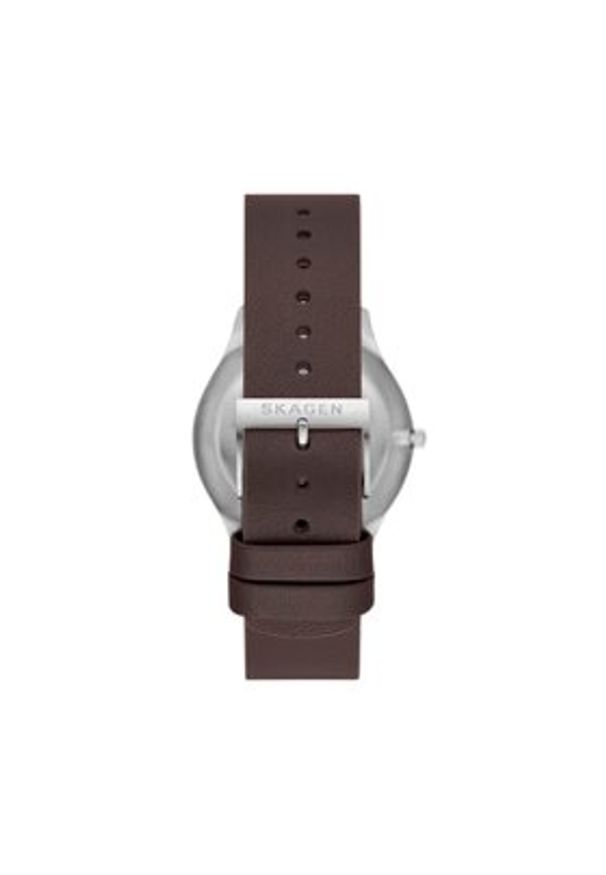 Skagen Zegarek Malbye Gent SKW6909 Brązowy. Kolor: brązowy
