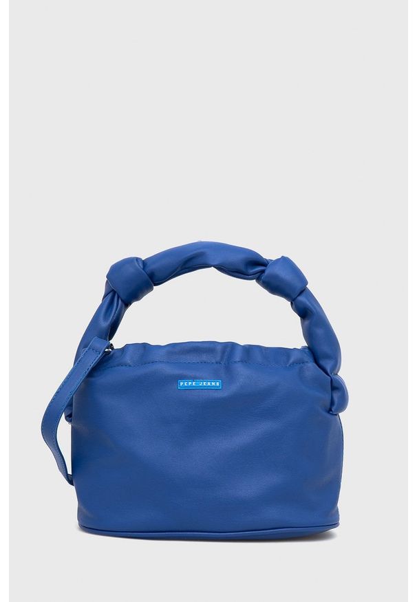 Pepe Jeans torebka SWEET BAG. Kolor: niebieski. Rodzaj torebki: na ramię