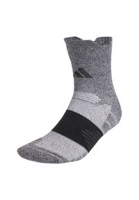 Adidas - Skarpety RUNxCUSHIONED 1 Pair. Kolor: czarny, wielokolorowy, biały. Technologia: ClimaCool (Adidas). Sport: fitness #1