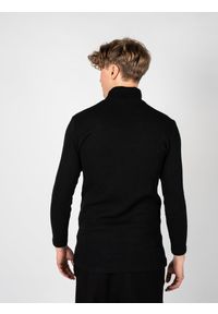 La Haine Inside Us Sweter "LM060" | A23083J LM060 | Mężczyzna | Czarny. Kolor: czarny. Materiał: bawełna, poliester, elastan. Długość: długie. Wzór: aplikacja #12