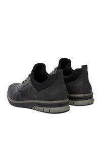 Rieker Półbuty 14450-00 Czarny. Kolor: czarny. Materiał: skóra #9