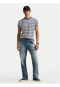 Polo Ralph Lauren T-Shirt 710964719001 Biały Classic Fit. Typ kołnierza: polo. Kolor: biały. Materiał: bawełna #6