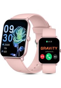 Smartwatch Gravity SMARTWATCH damski Gravity GT36-1 PG/PK PROF. Rodzaj zegarka: smartwatch #1