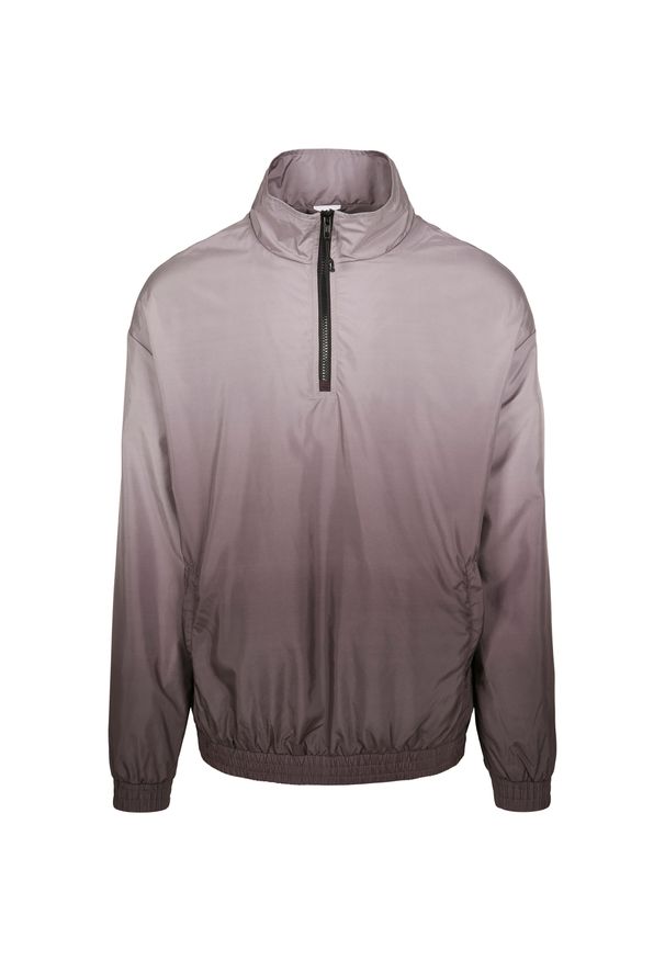 Urban Classics - Parka Urban Classic gradient pull over. Kolor: szary, wielokolorowy, czarny. Wzór: gradientowy. Sezon: zima