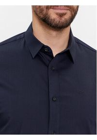 Calvin Klein Koszula K10K110856 Granatowy Slim Fit. Kolor: niebieski. Materiał: bawełna #5