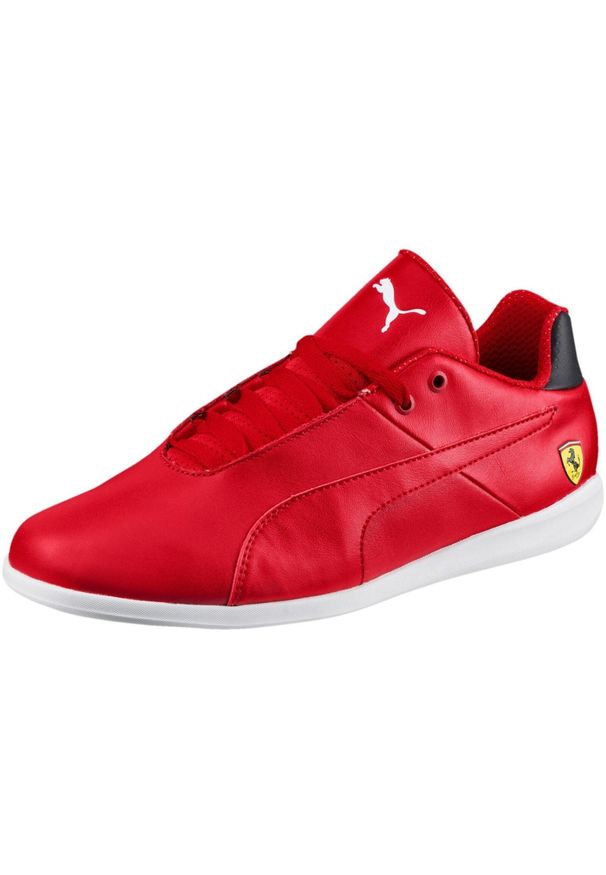 Adidasy Puma Ferrari Sf Future Cat Casual, Dla obu płci. Okazja: na co dzień. Kolor: czerwony. Materiał: materiał, syntetyk. Sport: fitness