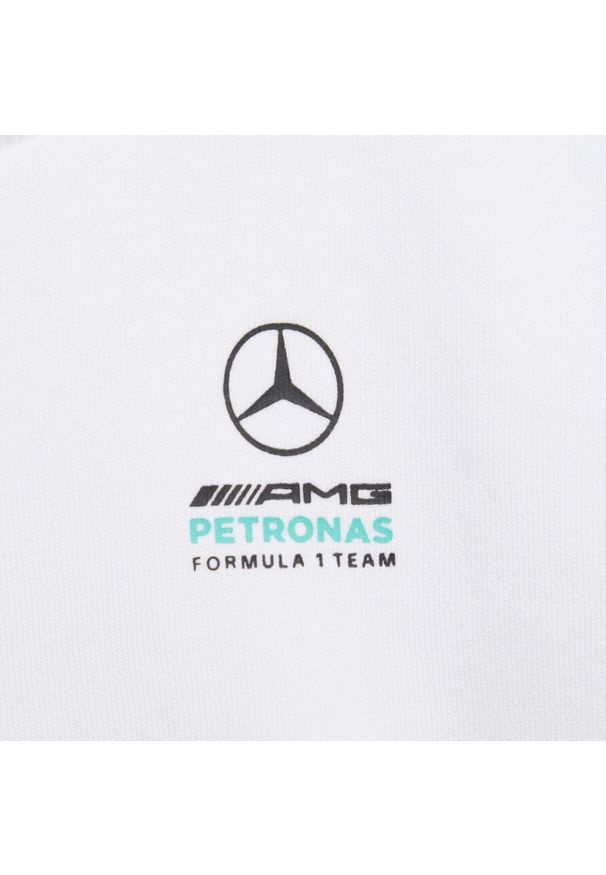 Adidas - Bluzka Z Długim Rękawem I Spodnie Dresowe Dla Niemowląt Mercedes - Amg Petronas. Okazja: na uczelnię. Kolor: niebieski, wielokolorowy, biały. Materiał: dresówka. Długość: długie. Styl: sportowy