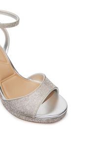 Aldo Sandały Alluring 13918870 Srebrny. Kolor: srebrny. Materiał: skóra #4