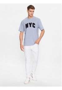 Only & Sons T-Shirt 22026375 Niebieski Relaxed Fit. Kolor: niebieski. Materiał: bawełna #6