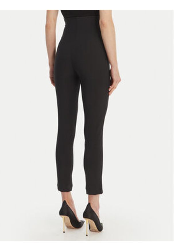 Elisabetta Franchi Spodnie materiałowe PA-158-61E2-V350 Czarny Skinny Fit. Kolor: czarny. Materiał: syntetyk