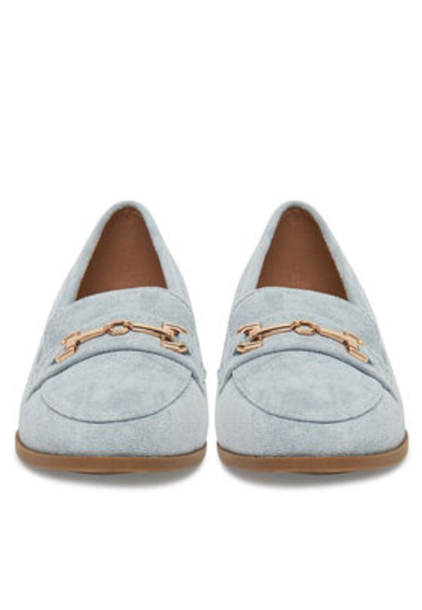 DeeZee Loafersy HXG2106-27 Niebieski. Kolor: niebieski. Materiał: materiał