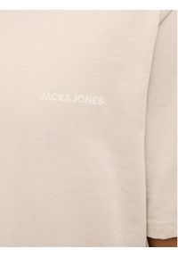 Jack & Jones - Jack&Jones Piżama Everest 12273635 Beżowy Standard Fit. Kolor: beżowy. Materiał: bawełna #3