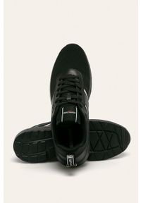 ROBERTO CAVALLI SPORT - Roberto Cavalli Sport - Buty. Nosek buta: okrągły. Zapięcie: sznurówki. Kolor: czarny. Materiał: syntetyk, skóra, materiał. Szerokość cholewki: normalna #3