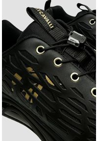 Just Cavalli - JUST CAVALLI Czarne sneakersy FONDO LETO DIS. 3, Rozmiar 42. Kolor: czarny #4
