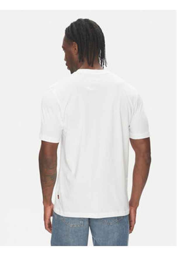 BOSS T-Shirt Te_Container 50546920 Biały Regular Fit. Kolor: biały. Materiał: bawełna