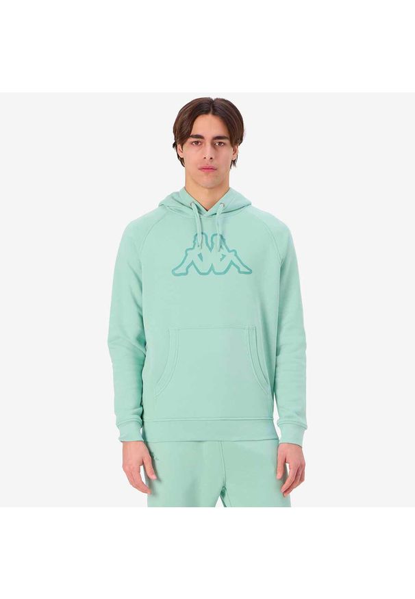 Bluza z kapturem Kappa Zaiver. Typ kołnierza: kaptur. Kolor: zielony