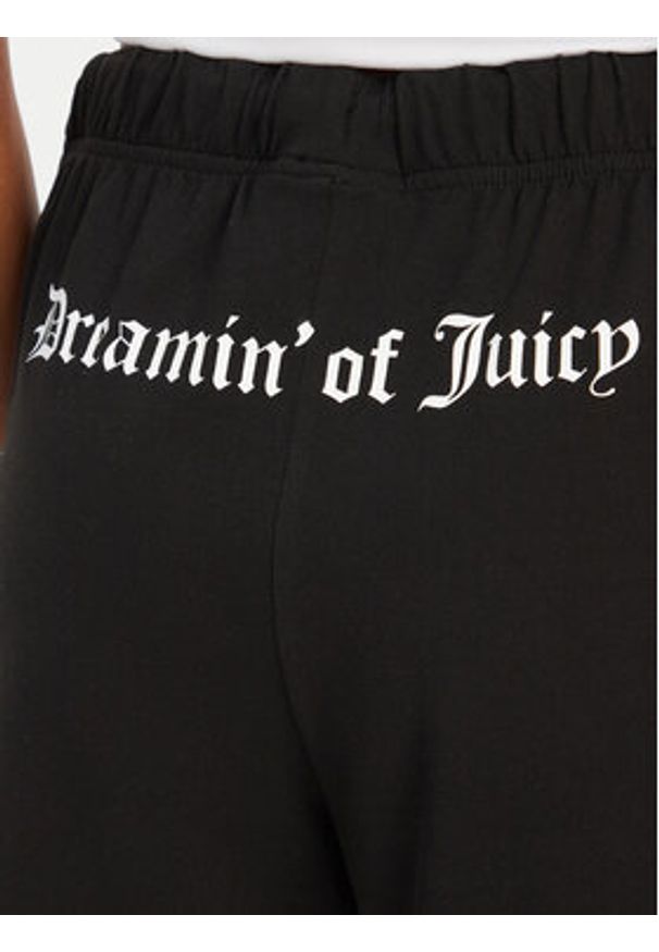 Juicy Couture Szorty sportowe Dream Of Shrt JCLHS125506 Czarny Regular Fit. Kolor: czarny. Materiał: syntetyk