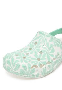Crocs Klapki BAYA GRAPHIC CLOG 206230-3U3 Biały. Kolor: biały #6