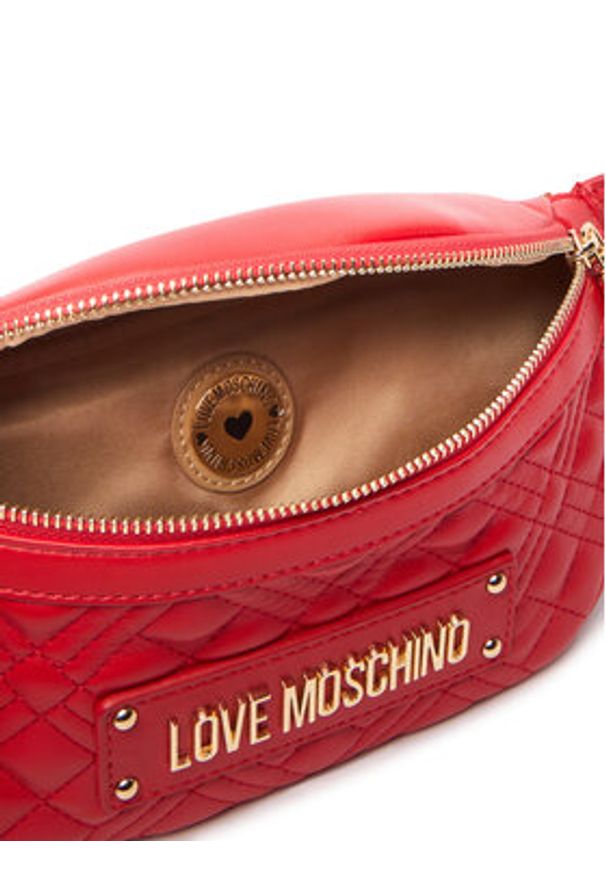 Love Moschino - LOVE MOSCHINO Nerka JC4003PP1OLA0500 Czerwony. Kolor: czerwony. Materiał: skóra