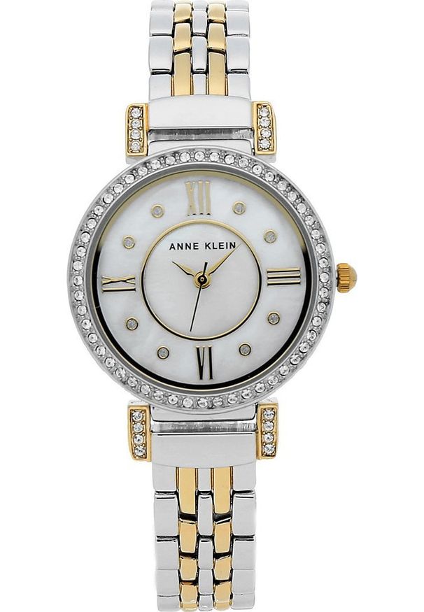 Zegarek Anne Klein Zegarek damski Anne Klein AK-2929MPTT srebrny. Kolor: srebrny