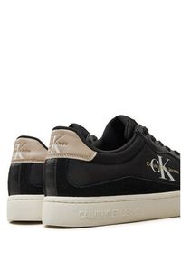Calvin Klein Jeans Sneakersy Classic Cupsole Low Mix Mtl YM0YM01033 Czarny. Kolor: czarny. Materiał: materiał #4