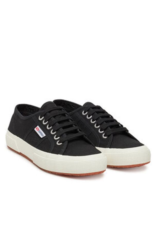 Superga Tenisówki 2750 Cotu Classic S000010 Czarny. Kolor: czarny. Materiał: materiał