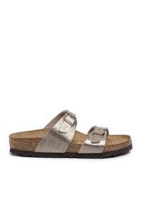 Klapki Birkenstock. Kolor: złoty