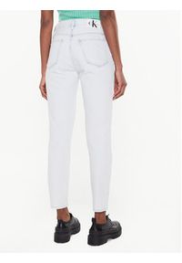 Calvin Klein Jeans Jeansy J20J220859 Biały Mom Fit. Kolor: biały #3
