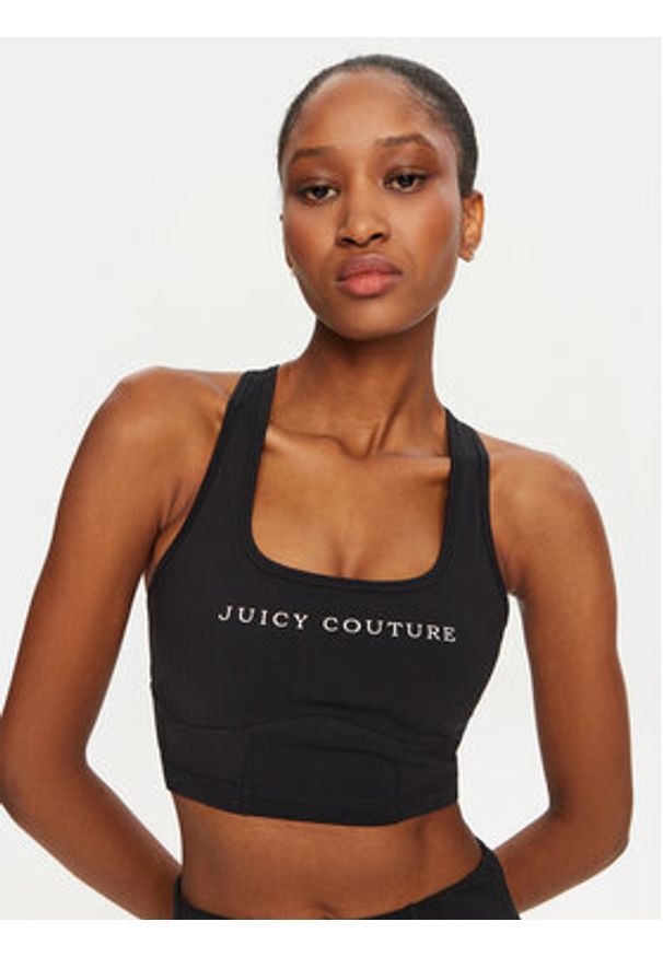 Juicy Couture Biustonosz sportowy Vesper JCSNS224405 Czarny. Kolor: czarny. Materiał: syntetyk
