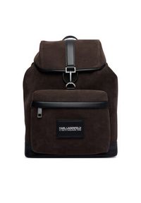 Karl Lagerfeld - KARL LAGERFELD Plecak B2M30194 Brązowy ciemny. Kolor: brązowy. Materiał: skóra #3