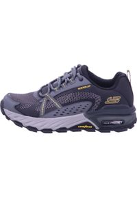 skechers - Buty do chodzenia męskie Skechers Max Protect. Zapięcie: sznurówki. Kolor: wielokolorowy, czarny. Materiał: guma, materiał, tkanina, syntetyk. Szerokość cholewki: normalna. Sport: turystyka piesza