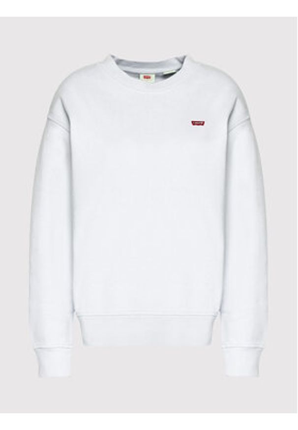 Levi's® Bluza Standard 24688-0025 Błękitny Regular Fit. Kolor: niebieski. Materiał: bawełna