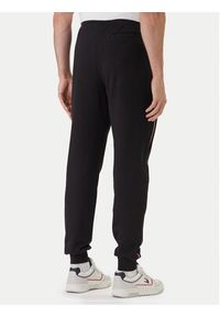 TOMMY HILFIGER - Tommy Hilfiger Spodnie dresowe Global Stripe MW0MW42882 Czarny Regular Fit. Kolor: czarny. Materiał: bawełna #2
