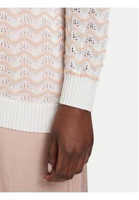 Fracomina Kardigan FS26ST8004K41501 Beżowy jasny Regular Fit. Kolor: beżowy. Materiał: lyocell #2