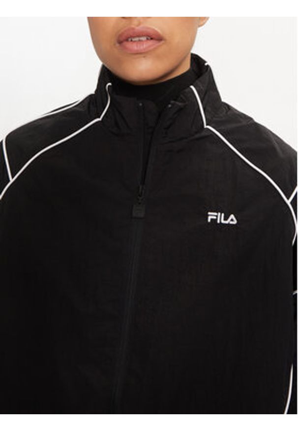 Fila Bluza Laplace FAW0890 Czarny Regular Fit. Kolor: czarny. Materiał: syntetyk