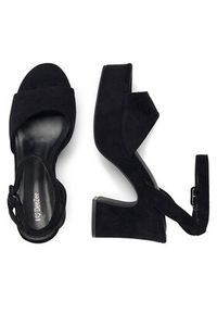 DeeZee Sandały HY1808-01 Czarny. Kolor: czarny. Materiał: materiał #2