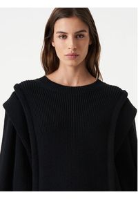 IRO Sukienka dzianinowa Lorely AR641 Czarny Relaxed Fit. Kolor: czarny. Materiał: bawełna, syntetyk #2