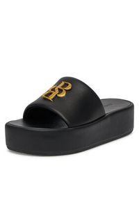 Badura Klapki CROCUS-V1925-08-1 Czarny. Kolor: czarny. Materiał: skóra #5